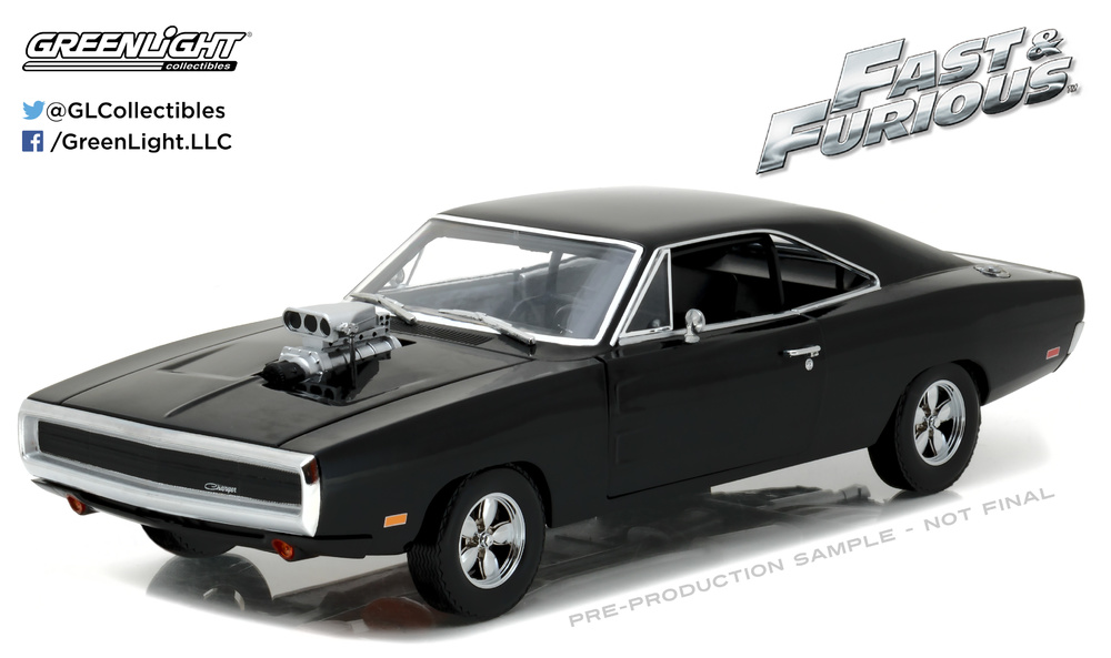 1:18 Artisan Collection - Fast & Furious - The Fast and the Furious (2001) - 1970 Dodge Charger 19027 