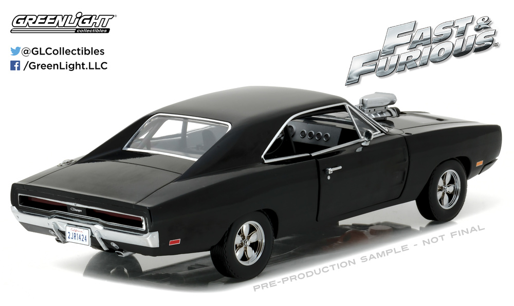 1:18 Artisan Collection - Fast & Furious - The Fast and the Furious (2001) - 1970 Dodge Charger 19027 