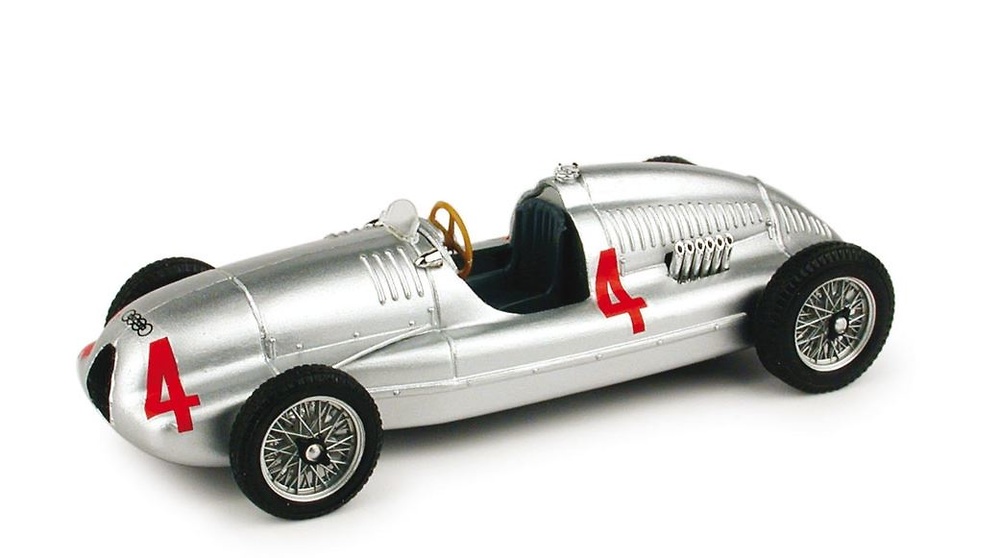 Auto Union Tipo C 16 cylinder dobble wheel nº 6 (1936) Brumm R110 scale 1/43 