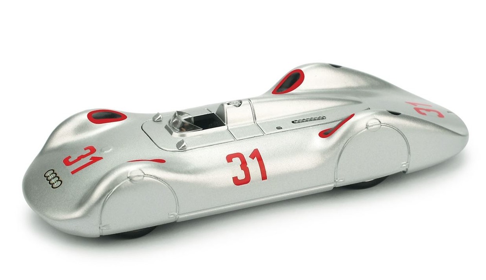 Auto Union Tipo C Streamline - Avus Race - N31 B. Rosemeyer (1938) Brumm R353 scale 1/43 