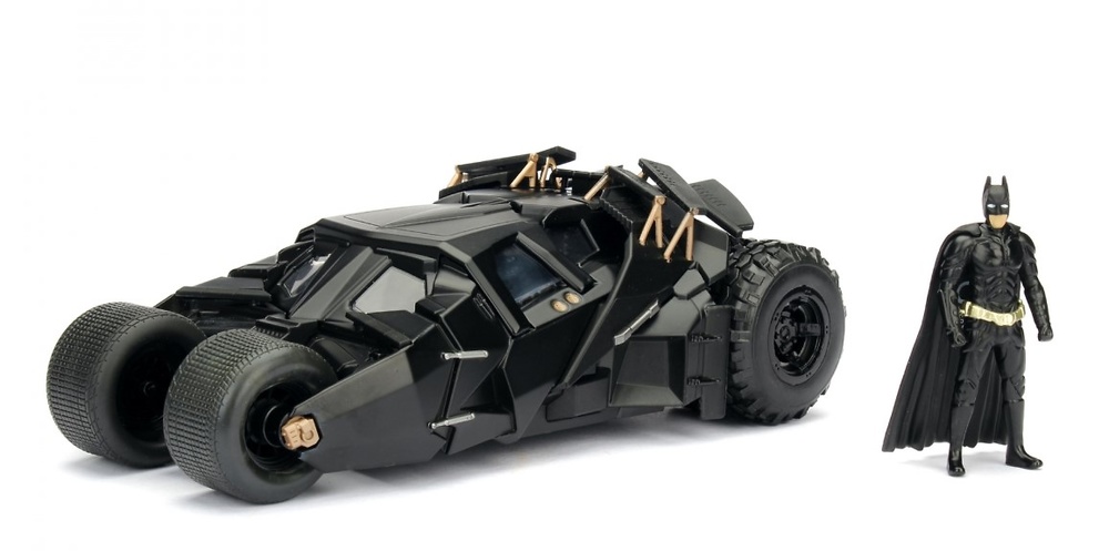 Batmobile Batman - The Dark Knight + Batman Figure Jada Toys 98261 scale 1/24 