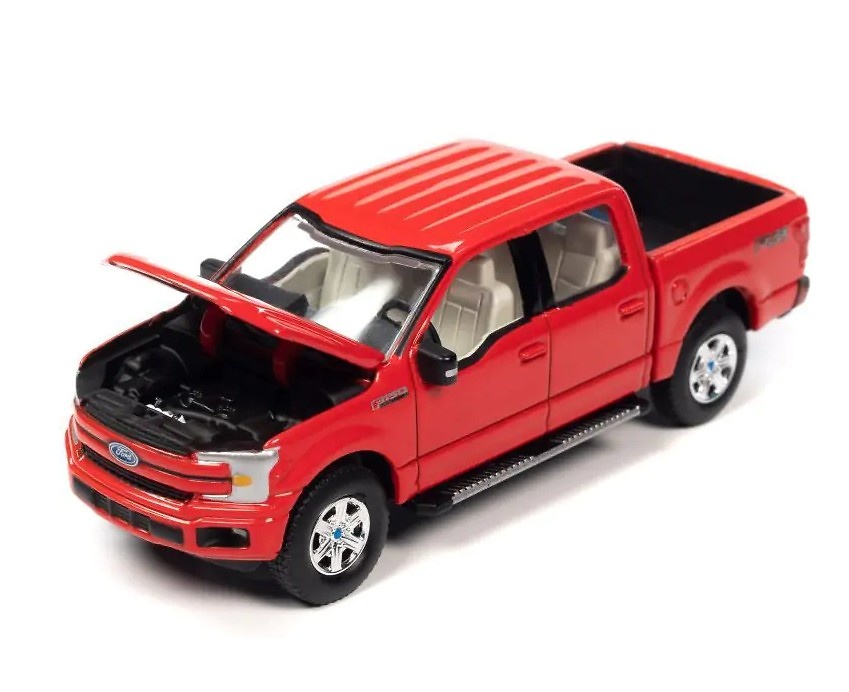 Best Dad 2018 Ford F-150 Lariat Pickup Truck AUTO WORLD AWAC017B scale 1/64 