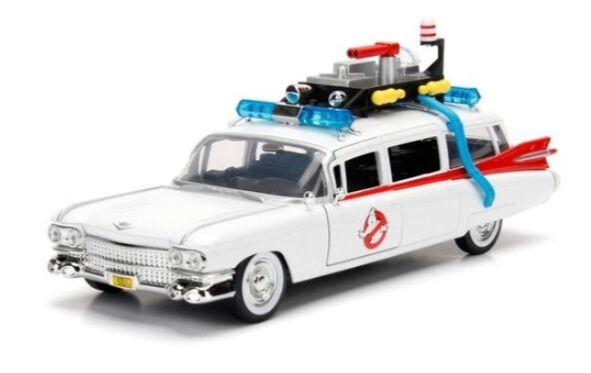 Cadillac Ambulance Ecto-1 Ghostbusters Jada Toys 99731 scale 1/24 