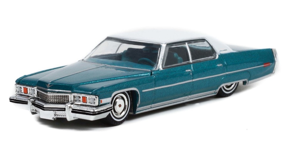 Cadillac Sedan deVille California Lowriders Series 1 Greenlight 1:64 