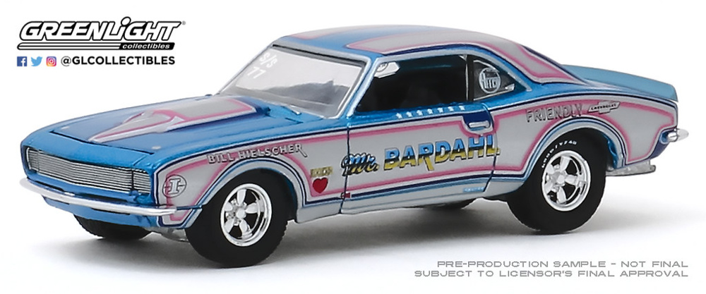 Chevrolet Camaro - Bill Hielscher's Mr. Bardahl (1967) Greenlight 1/64 