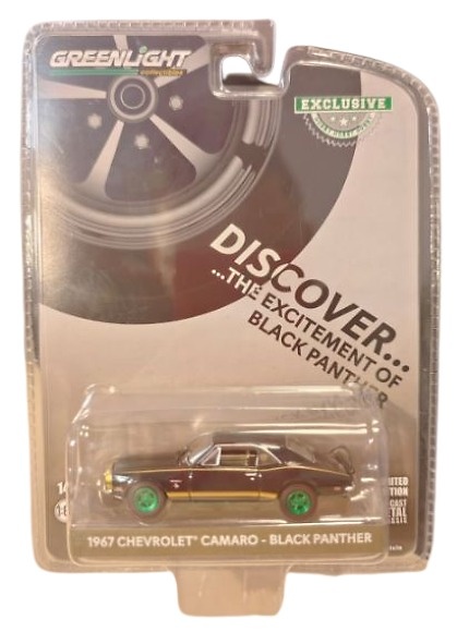 Chevrolet Camaro - Black Panther (1967) Greenmachine 1:64 