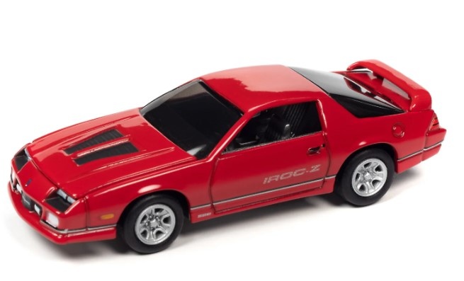 Chevrolet Camaro IROC Z-28 1989 with Collector Tin Lightning JLCT010-05483 scale 1/64 