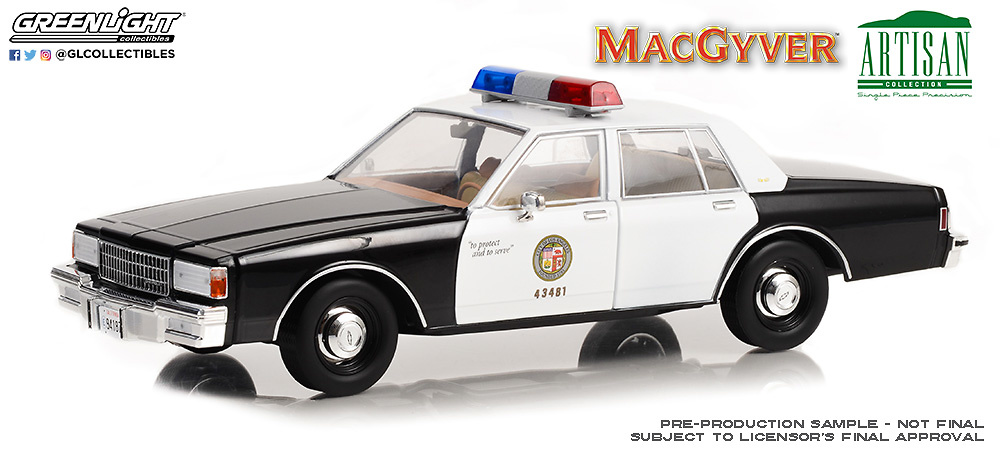 Chevrolet Caprice - MacGyver (LAPD) 2003 Greenlight 1/18 