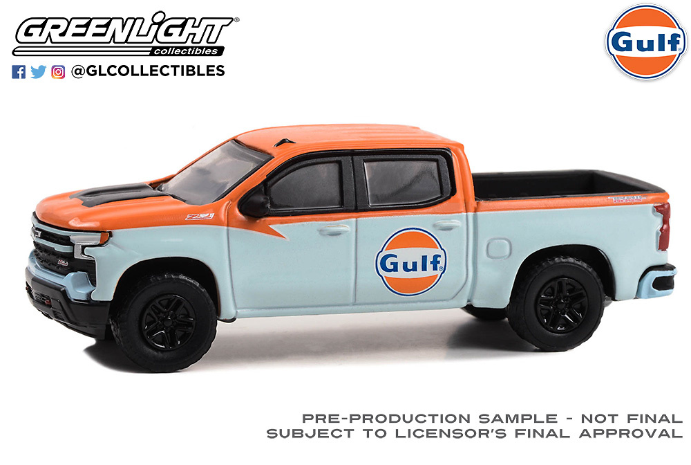 Chevrolet Silverado 1500 Z71 LT Trail Boss 2023 Greenlight 1:64 