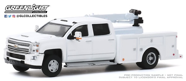 Chevrolet Silverado 3500 Grúa (2016) Greenlight 1/64 