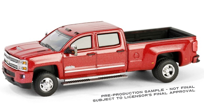 Chevrolet Silverado 3500 HD Dually High Country Greenlight 1:64 