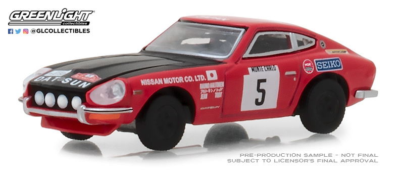 Datsun 240Z #5 Monte Carlo Rally Nissan Motor Co. Ltd. (1972 