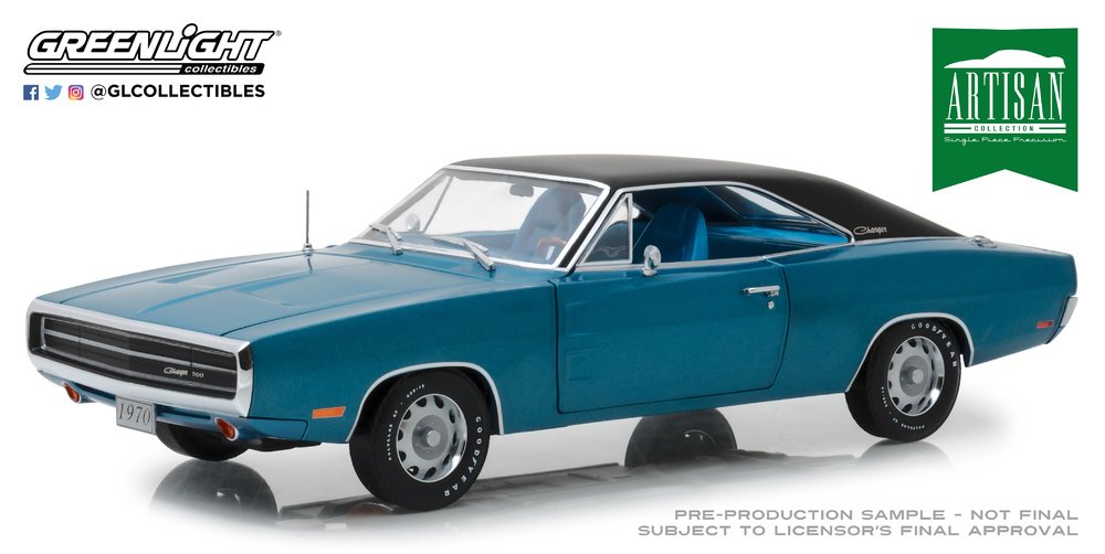 Dodge Charger 500 SE B5 Artisan Collection - 1970 Artisan Collection Greenlight 1/18 