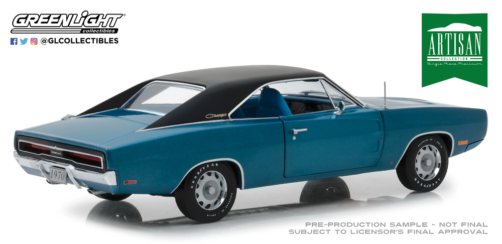 Dodge Charger 500 SE B5 Artisan Collection - 1970 Artisan Collection Greenlight 1/18 