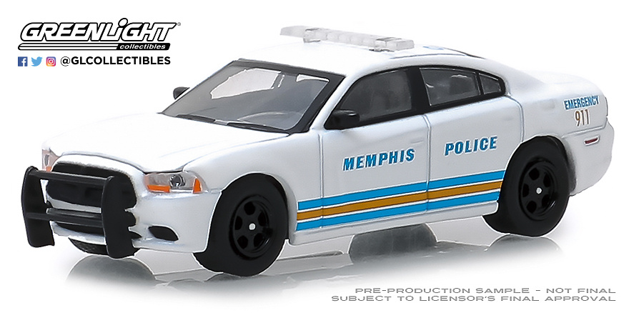 Dodge Charger - Memphis Police (2011) Greenlight 1:64 