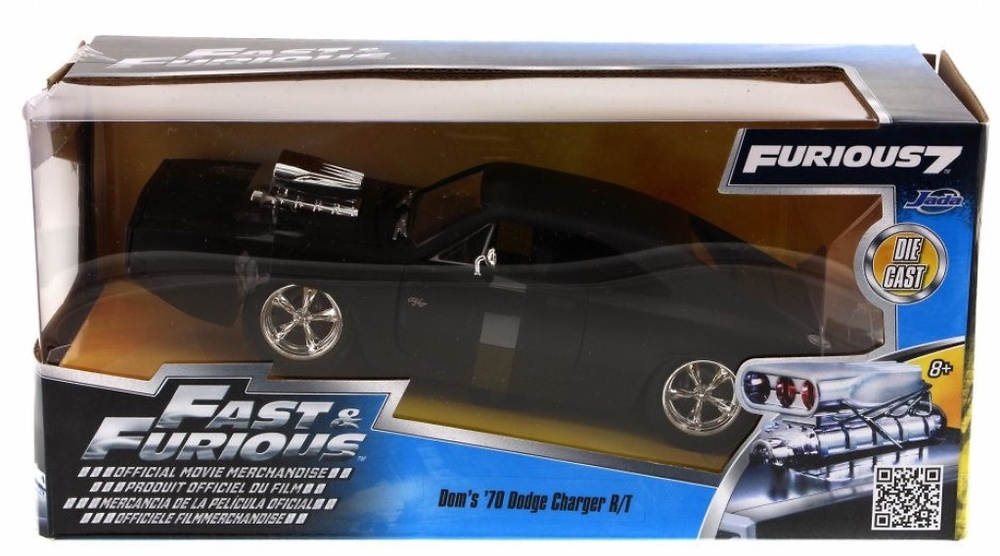 Dodge Charger R/T, Matte - Dom's Toys Fast & Furious Jada Toys 97174 scale 1/24 