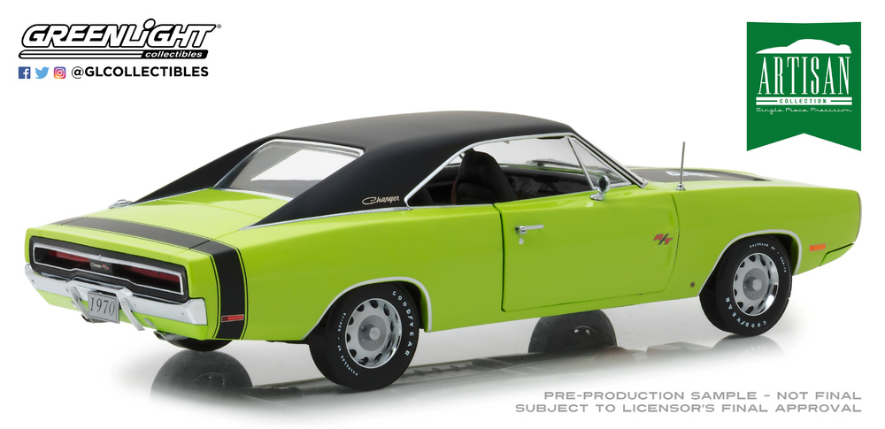 1:18 Artisan Collection - 1970 Dodge Charger R/T SE Greenlight 13529 