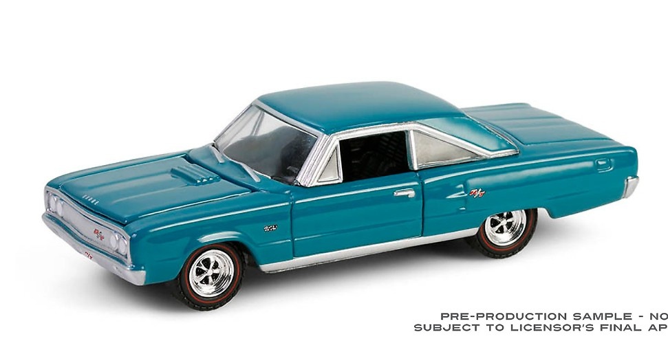 Dodge Coronet R/T Hemi 1967 Anniversary Collection Series 17 Greenlight 1/64 