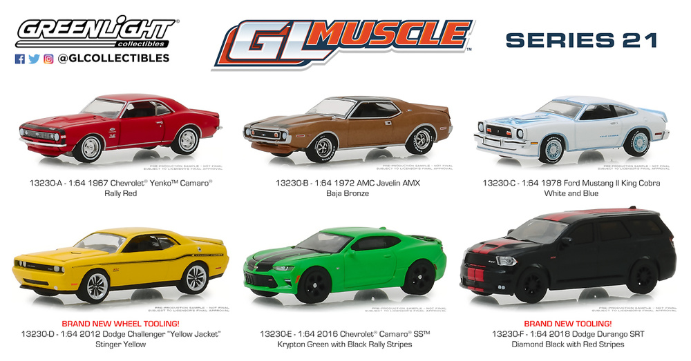 GL Muscle 21 (2019) Greenlight 13230 1/64 