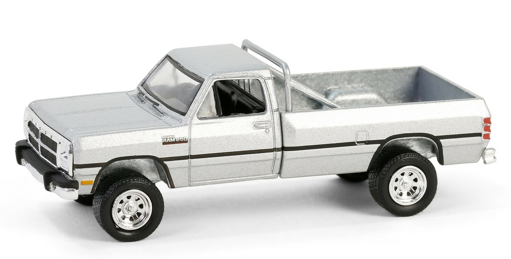 Dodge Ram D250 Power Ram Lifted with Rollbar - All-Terrain Series 16 Greenlight 1:64 