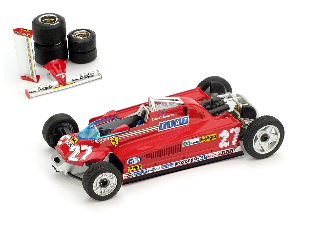 Ferrari 126 CK Gran Prix Montecarlo (1981) Brumm R367T scale 1/43 