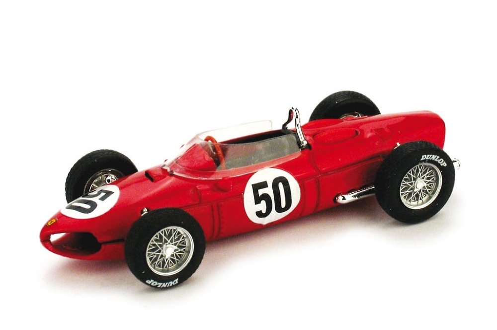 Ferrari 156 F1 Dino Grand Prix France Nº 50 Giancarlo Baghetti (1961) Brumm 1/43 