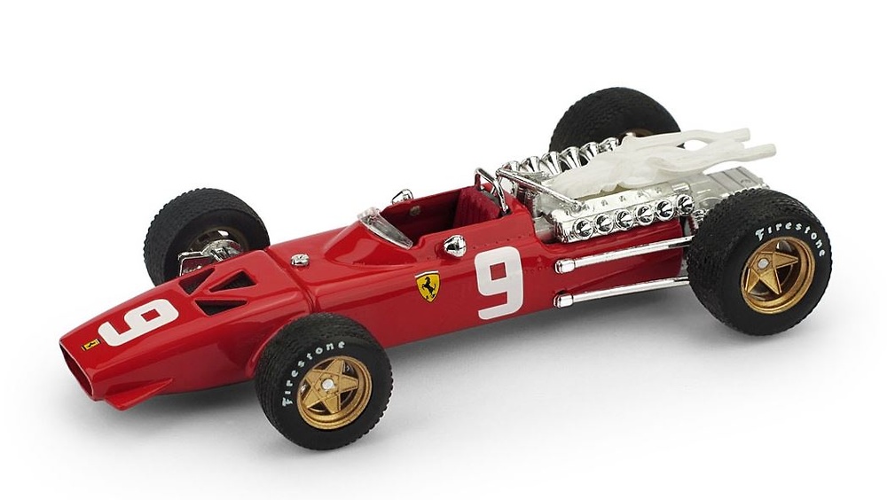 Ferrari 312 F1 Gran Prix Holand Nº 9 Chris Amon (1968) Brumm scale 1/43 