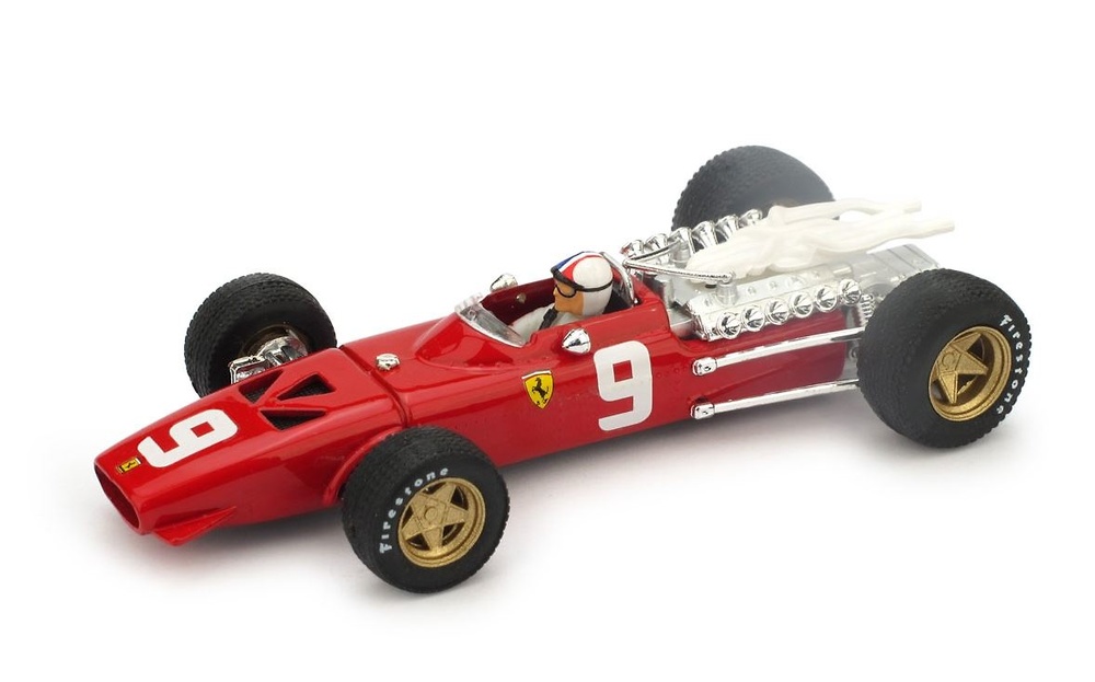 Ferrari 312 F1 Gran Prix Holand Nº 9 Chris Amon (1968) Brumm scale 1/43 