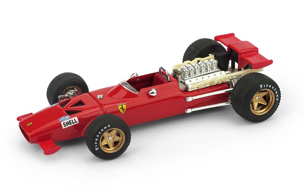 Ferrari 312 F1 Prueba Modena Radiador de aceite Chris Amon (1969) Brumm 1/43 