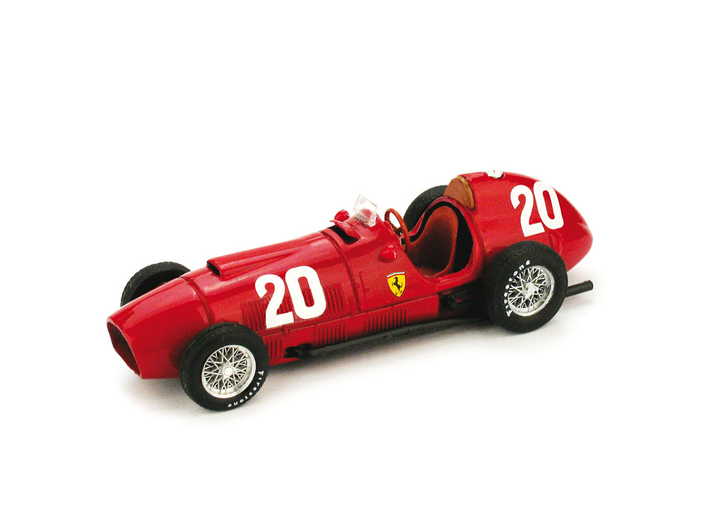 Ferrari 375 F1 12c. - 6th GP. Switzerland no. 20 Alberto Ascari (1951) Brumm 1/43 