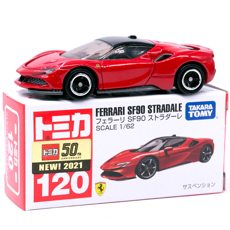 Ferrari SF90 Stradale Tomica BX120 escala 1/64 