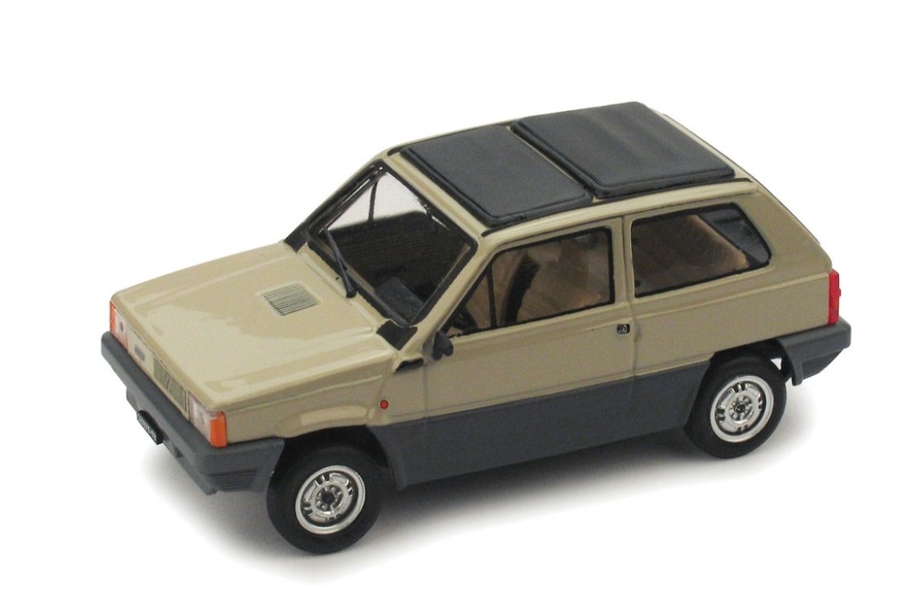 Fiat Panda 45 Techo de lona cerrado (1981) Brumm R440-07 scale 1/43 