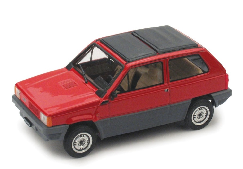 Fiat Panda 45 Techo de lona cerrado (1981) Brumm R440-08 scale 1/43 