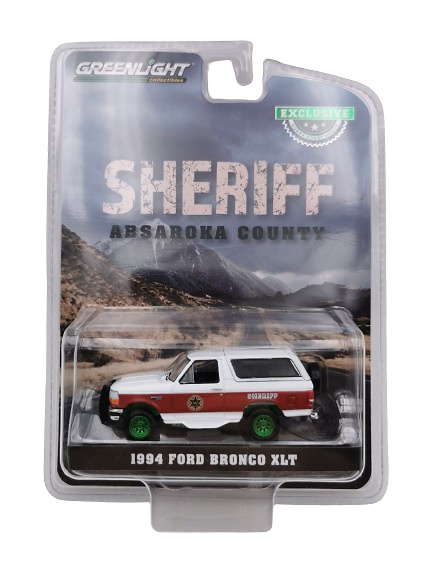 Ford Bronco XLT - Absaroka County Sheriff's Greenmachine 1:64 