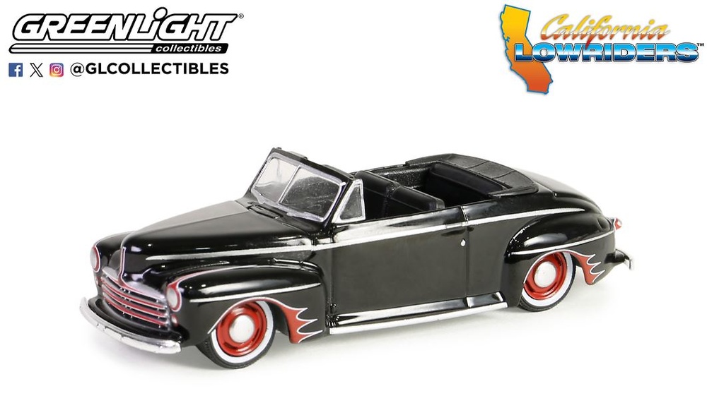 Ford Deluxe Convertible Lowriders Series 5 (1947) Greenlight 1:64 