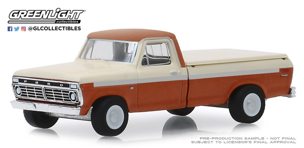 Ford F 100 con cama 1973 Greenlight 1 64