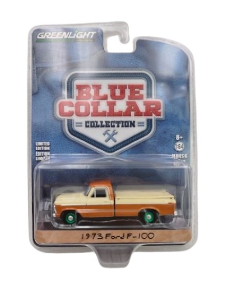 Ford F-100 with Bed Cover (1973) Greenmachine 1:64 