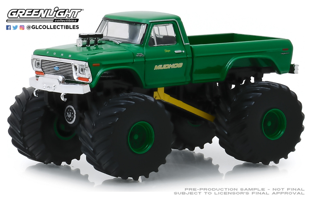 Ford F-250 Monster (1979) - Mudhog Greenlight 1:64 