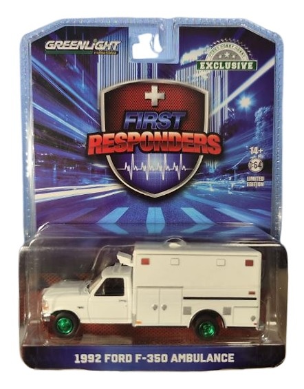 Ford F-350 Ambulance First Responders Greenmachine 67061 scale 1:64 