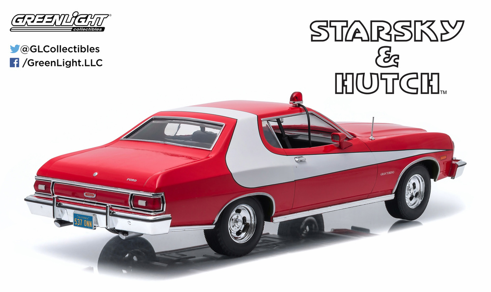 1:18 Artisan Collection - Starsky and Hutch (TV Series 1975-79) - 1976 Ford Gran Torino Greenlight 19017 