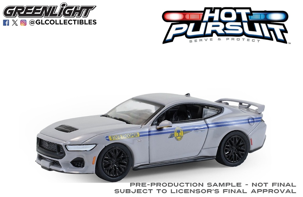 Ford Mustang GT – San Andreas Highway Patrol Hot Pursuit Series 47 Greenlight 1/64 