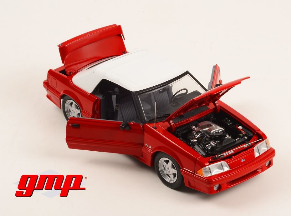 Ford Mustang GT - Beverly Hills Cop III (1994) - Axel Foley's GMP 18993 scale 1:18 