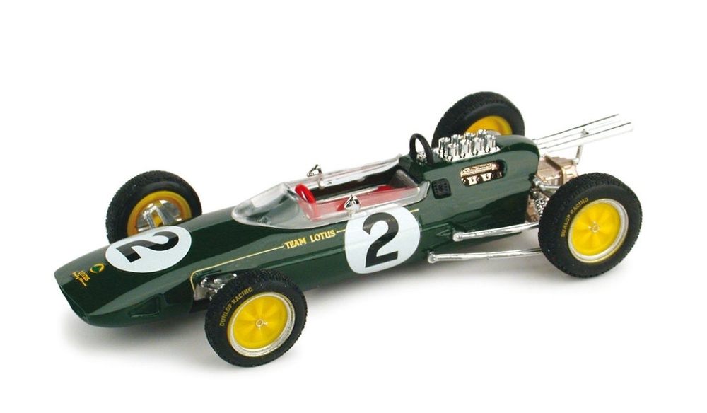 Formula one Lotus 25 Gran Prix Belgium Trevor Taylor(1963) Brumm scale 1/43 