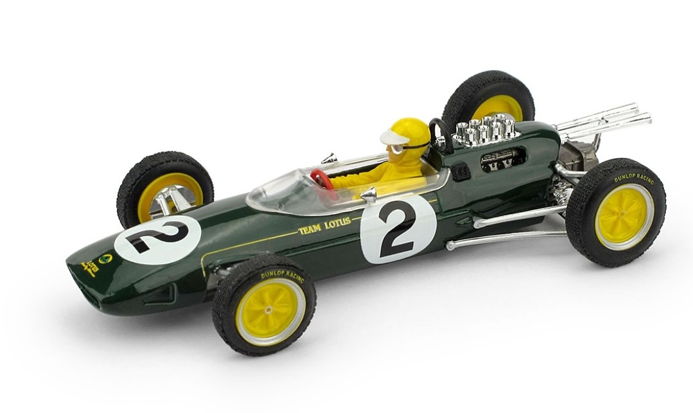 Formula one Lotus 25 Gran Prix Belgium Trevor Taylor(1963) Brumm scale 1/43 