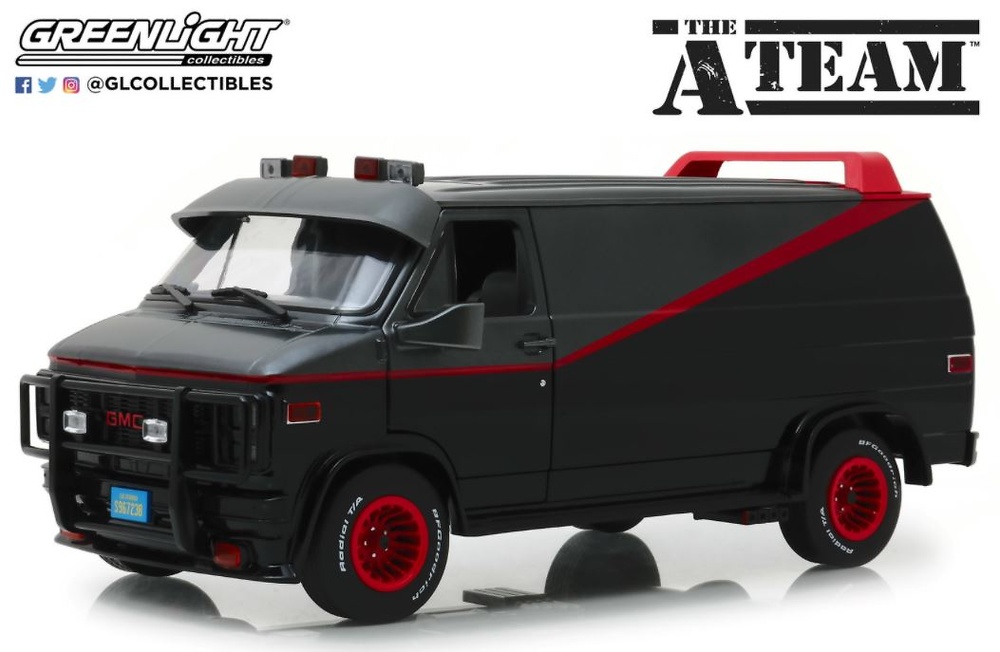 1:18 The A-Team (1983-87 TV Series) - 1983 GMC Vandura Greenlight 1:18 