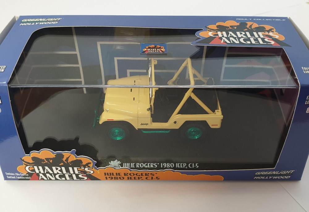 Jeep CJ-5 Charlie's Angels (1976–81 TV Series) Greenmachine 1:43 