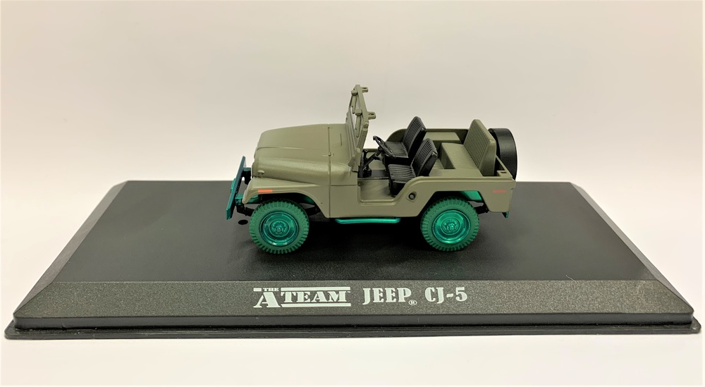 Jeep CJ-5 The A-Team (1983) Greenlight 1:43 