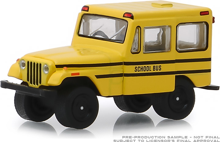 Jeep DJ-5 School Bus (1974) Greenlight 1:64 