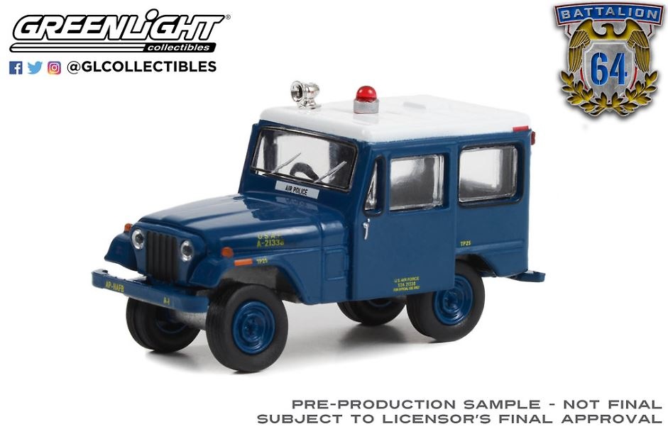 Jeep DJ-5 - U.S. Air Force Air (1971) Greenlight 1:64 