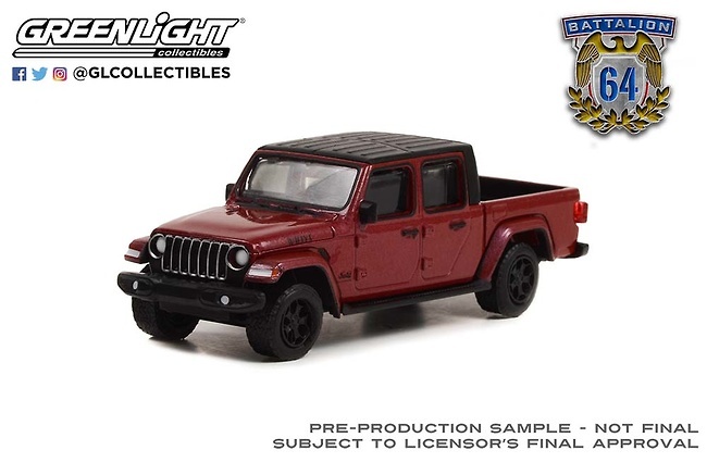 Jeep Gladiator Willys (2021) Battalion 64 Series 2 Greenlight 1:64 